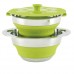 Набор посуды Collaps Pot & Colander 4,5 л зеленый